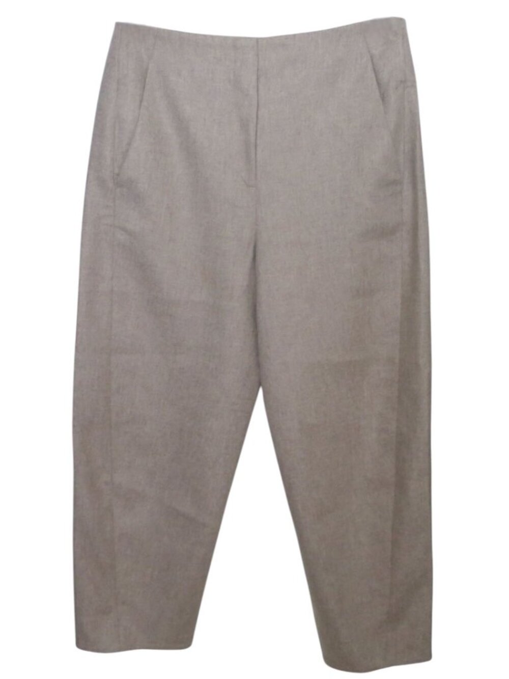 COS Wool Blend Cropped Tapered Trouser Size 6
